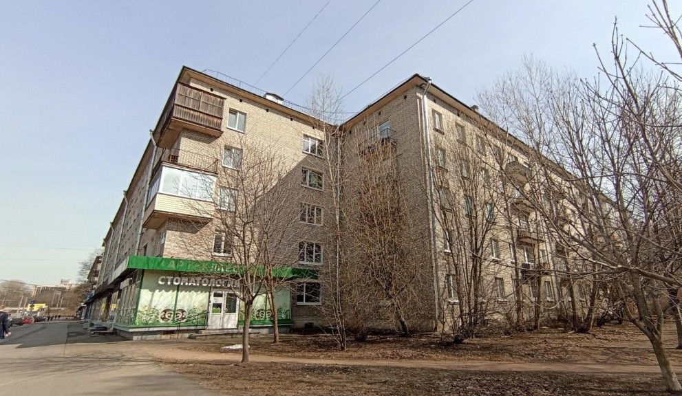фасад дома, здание по адресу г Санкт-Петербург, Ланское шоссе, д 65 литера А